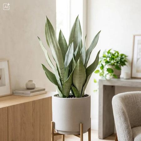 Sansewieria Moonshine (Sansevieria trifasciata) – sadzonka rozmiar S