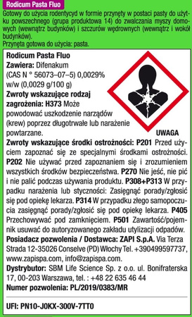 Rodicum Pasta Fluo Protect Home 150 g