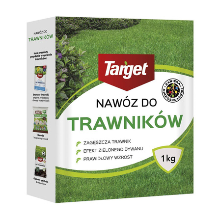 Nawóz do trawnika zagęszczający murawę z mikroelementami – 1 kg Target
