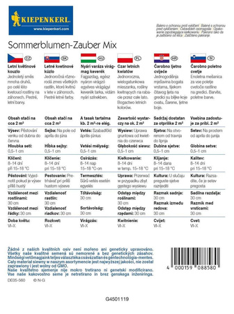 Kwiaty Letnie – Mix Nasion – Kiepenkerl