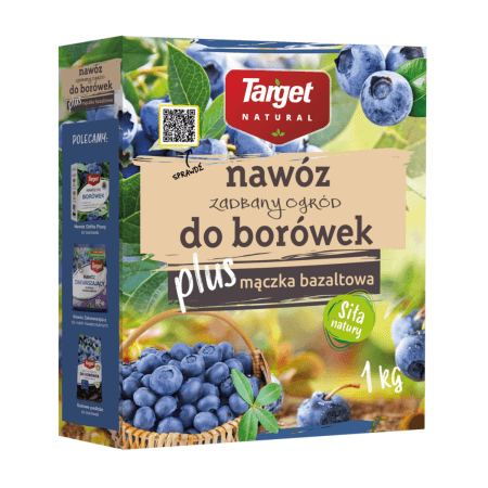 Nawóz do borówek z mączką bazaltową – 1 kg Target