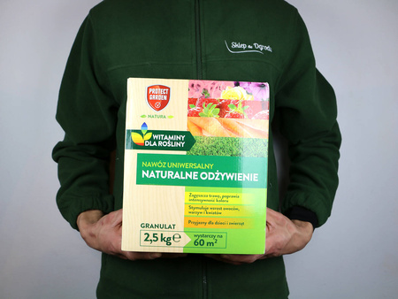 Nawóz Uniwersalny Naturalne Odżywienie – Witaminy Dla Rośliny – 2,5 kg Protect Garden