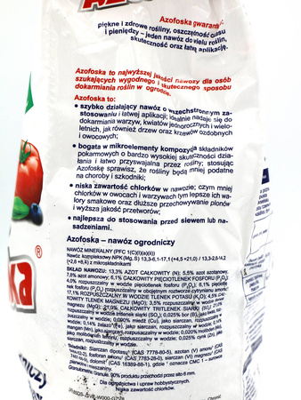 Nawóz uniwersalny granulowany – 3 kg Azofoska