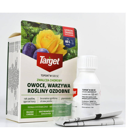 Topsin M 500 SC – Zwalcza Choroby Roślin – 100 ml Target