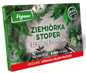 Ziemiórka Stoper – pożyteczne nicienie na ziemiórki 5 mln nicieni Vegano
