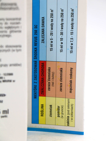 Revus 250 SC – Na Mączniaka Rzekomego – 15 ml Sumin