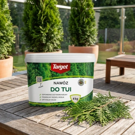 Nawóz do tui z mikroelementami – zwiększający odporność – 4 kg Target