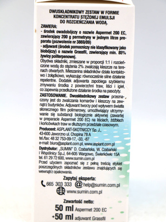 Shot – Koncentrat Do Zwalczania Kleszczy w Ogrodzie – 50 ml Sumin