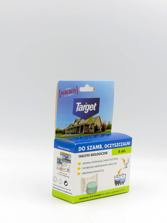 Tabletki Biologiczne Do Szamba i Oczyszczalni – 6 szt. Target