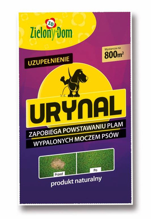 Urynal preparat chroniący przed moczem psów – saszetka 16 g Zielony Dom