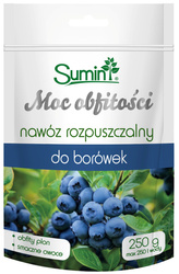 Nawóz rozpuszczalny do borówek Moc Obfitości – 250 g Sumin