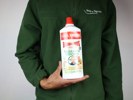 Biohumus Extra nawóz do truskawek i poziomek – 1,2 l Ekodarpol