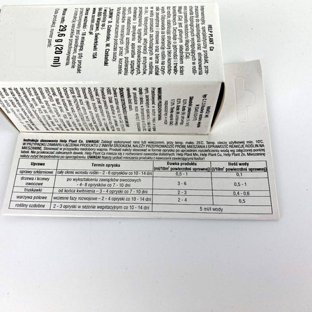Help Plant Ca uzupełnia niedobory wapnia – 20 ml Sumin