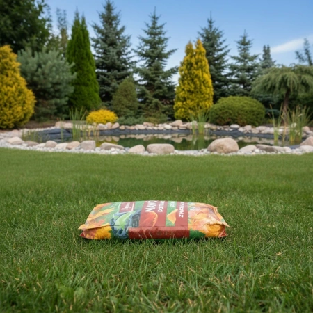 Jesienny nawóz do trawnika z mączką bazaltową – 8 kg Vegano