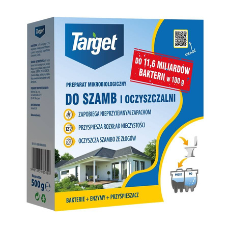 Bakterie Do Szamba i Oczyszczalni – 500 g Target