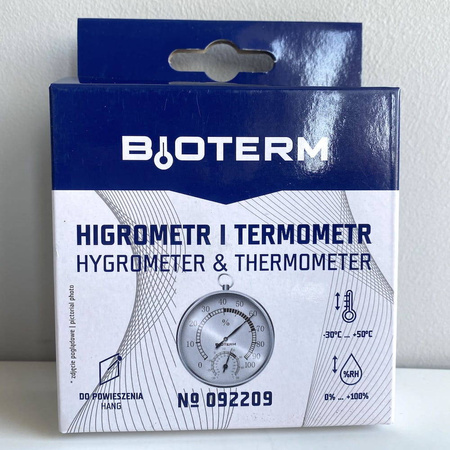 Higrometr z Termometrem – Bimetaliczny – Browin