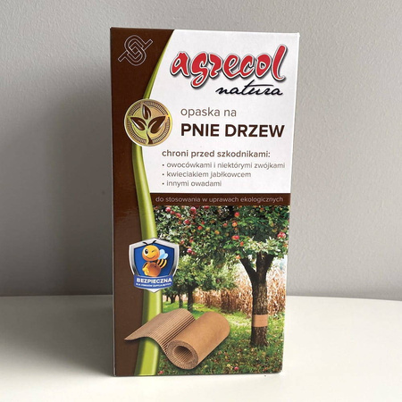 Opaska tekturowa na pnie drzew – chroni przed szkodnikami – Agrecol