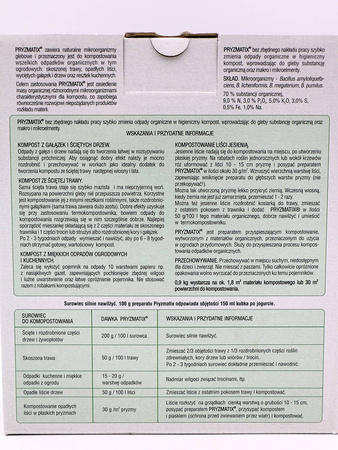 Preparat Do Kompostowania Pryzmatix – 900 g Sumin