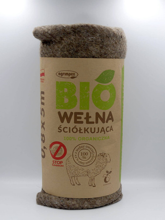 BioWełna Mata Ściółkująca – 0,8x5 m Agrimpex
