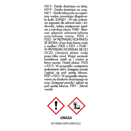 Chwastox Complex 260 EW – na trawniki– 100 ml Target