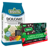 Larva Stoper – Zwalcza Pędraki i Opuchlaki – 50 mln Vegano + Dolomit 20 kg (ZESTAW)