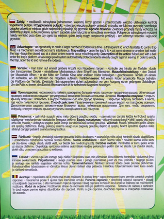 Pułapka Żywołapka Na Myszy – Metalowa – Biogród