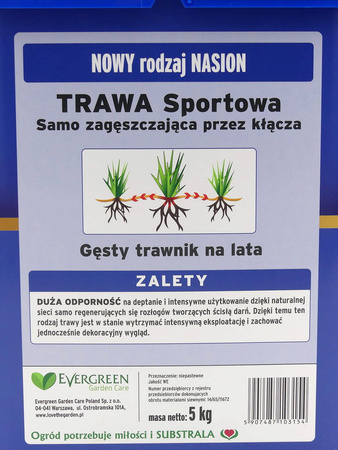 Trawa Samo Zagęszczająca – Sportowa – 5 kg Substral