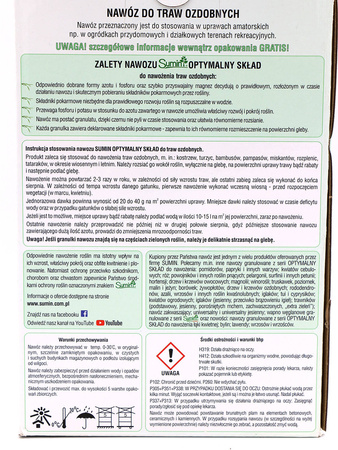 Nawóz do traw ozdobnych – do miskantów, traw pampasowych, trzcinników i innych – 1 kg Sumin