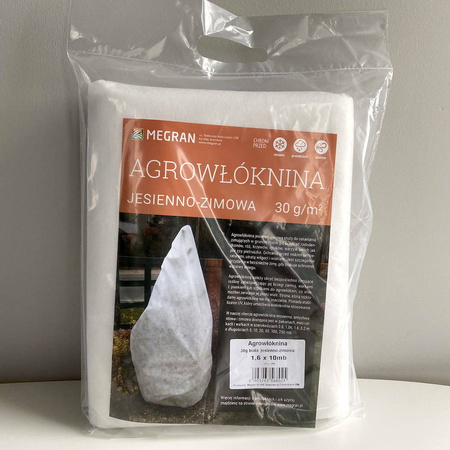 Agrowłóknina Jesienno-Zimowa – Megran - 1,6 x 10 m