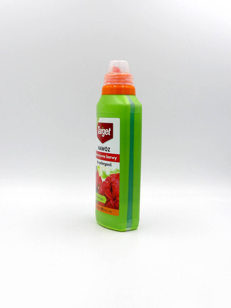 Nawóz do pelargonii w płynie – wzmacnia wybarwienie kwiatów – 1 l Target