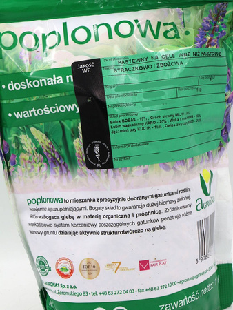Mieszanka Strączkowo-Zbożowa POPLON – 1 kg Agro-Nas