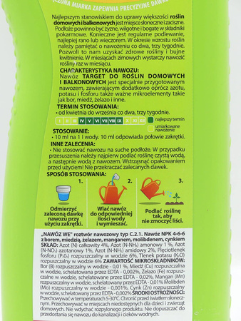 Płynny Nawóz Do Kwitnących – Kolorowe Kwiaty – 1 l Target