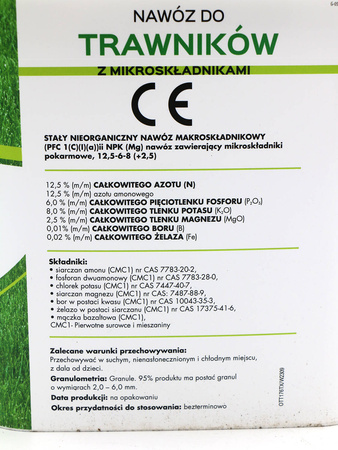 Nawóz do trawnika zagęszczający murawę z mikroelementami – 4 kg Target