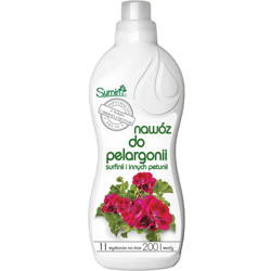 Nawóz do pelargonii, surfinii i petunii w płynie – 1 l Sumin