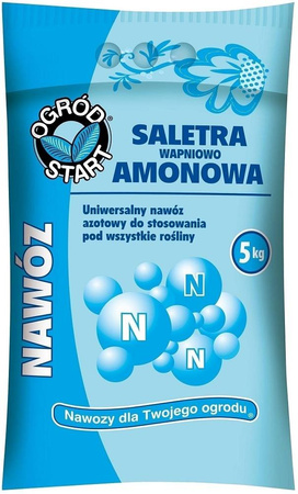 Saletra wapniowo-amonowa – nawóz do warzyw, trawników i drzew owocowych – 5 kg Ogród Start