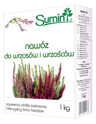 Nawóz do wrzosów i wrzośców z magnezem – wspiera kwitnienie – 1 kg Sumin