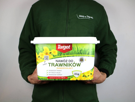 Nawóz do trawnika zagęszczający murawę – 4 kg Target