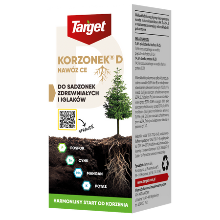 Korzonek D do sadzonek zdrewniałych – 30 ml Target
