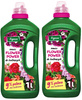 Nawóz do roślin kwitnących z potasem - surfinii, pelargonii, begonii, fuksji - 2 x 1000 ml Flower Power Vegano
