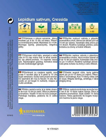 Rzeżucha 'Cressida' – Ogrodowa – Kiepenkerl