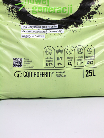 Kompost Eko – BIOAKTYWNY – 25 l Kronen