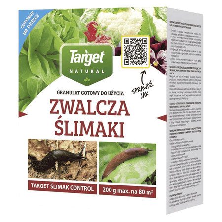 Ślimak Control – Naturalny Granulat Na Ślimaki – 200 g Target