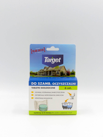 Tabletki Biologiczne Do Szamba i Oczyszczalni – 6 szt. Target