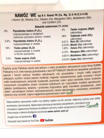 Nawóz Jesienny Do Trawników – 10 kg Sumin