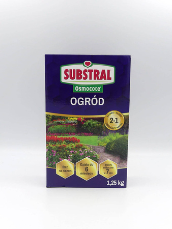 Osmocote 2w1 nawóz do ogrodu – długodziałający (6 miesięcy) – 1,25 kg Substral