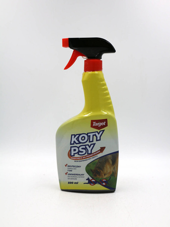 Spray Odstraszający Psy i Koty – 500 ml Target