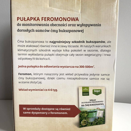 Pułapka na ćmę bukszpanową feromonowa Target