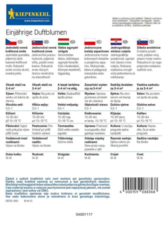 Kwiaty Pachnące – Jednoroczne Mix – Kiepenkerl