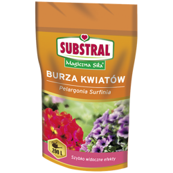 Magiczna Siła nawóz do pelargonii wspierający kwitnienie – 200 g Substral