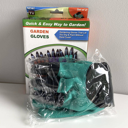 Rękawice Do Ogrodu Z Pazurkami – ZIelone